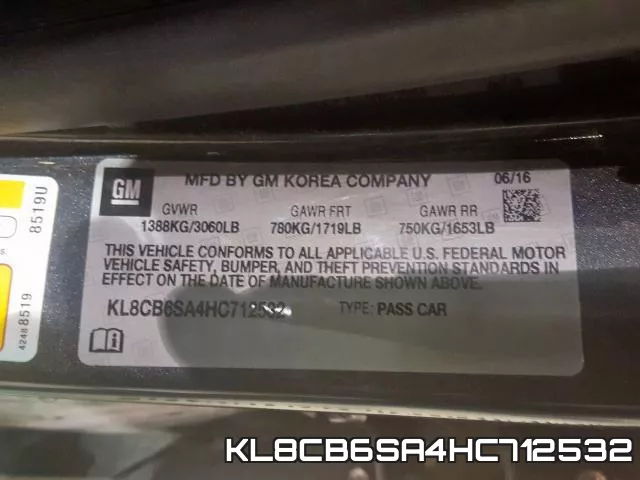 KL8CB6SA4HC712532 фото 2