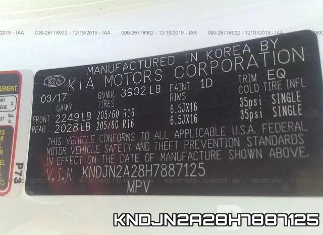 KNDJN2A28H7887125 фото 10