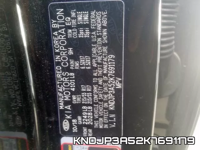 KNDJP3A52K7691179 фото 2