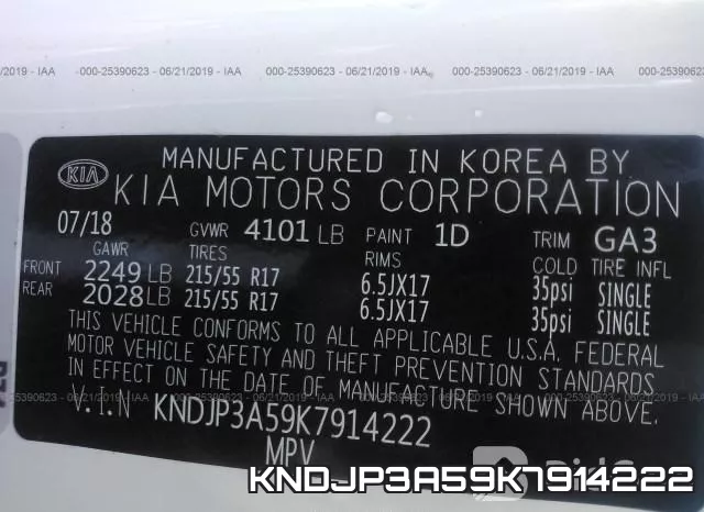KNDJP3A59K7914222 фото 10