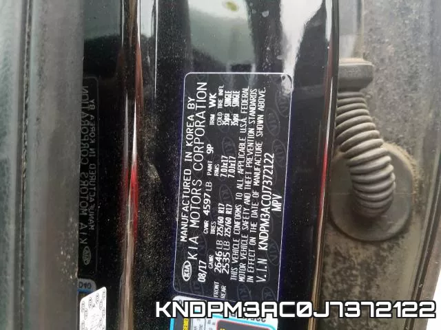 KNDPM3AC0J7372122 фото 2