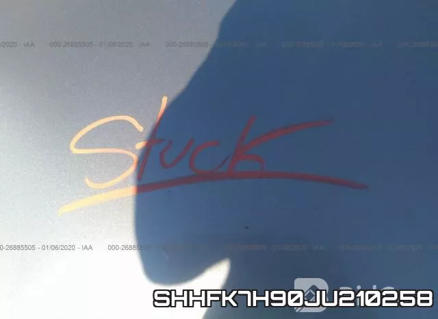 SHHFK7H90JU210258 фото 2