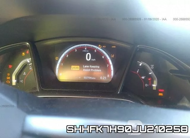 SHHFK7H90JU210258 фото 8