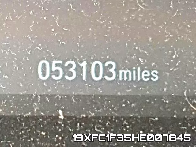 19XFC1F35HE007845 фото 6