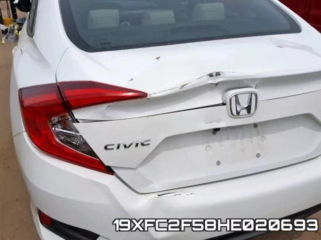 19XFC2F58HE020693 фото 6