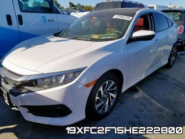 19XFC2F75HE222800 фото 3