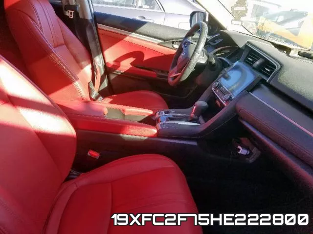 19XFC2F75HE222800 фото 6