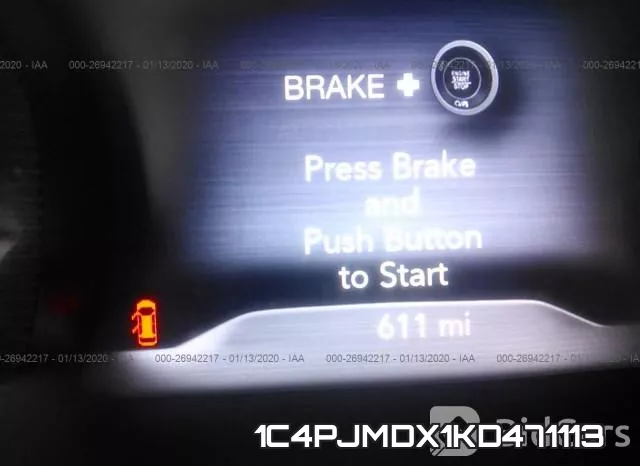 1C4PJMDX1KD471113 фото 4