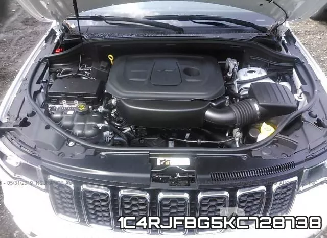 1C4RJFBG5KC728738 фото 2