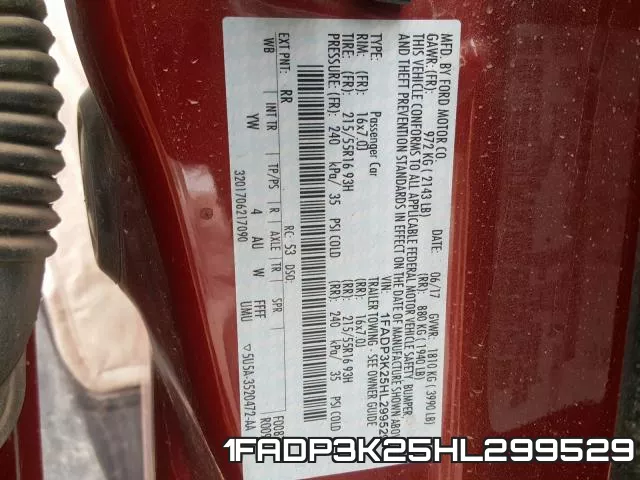 1FADP3K25HL299529 фото 2
