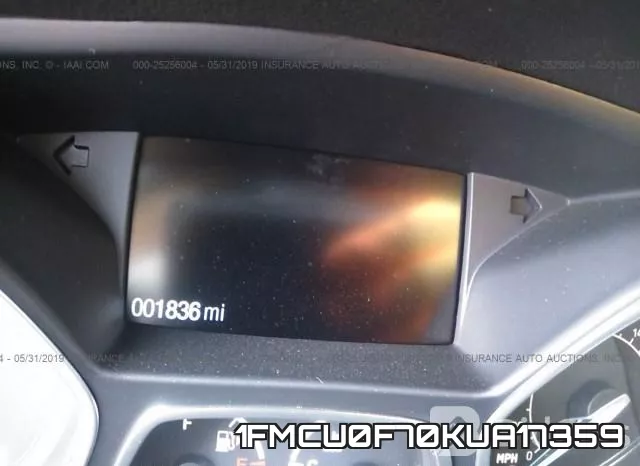 1FMCU0F70KUA17359 фото 8
