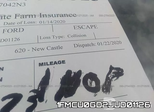 1FMCU0GD2JUD01126 фото 3