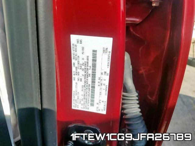 1FTEW1CG9JFA26789 фото 2