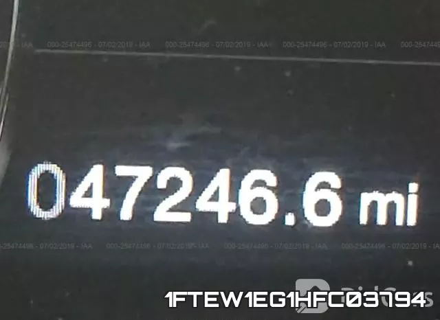 1FTEW1EG1HFC03794 фото 8