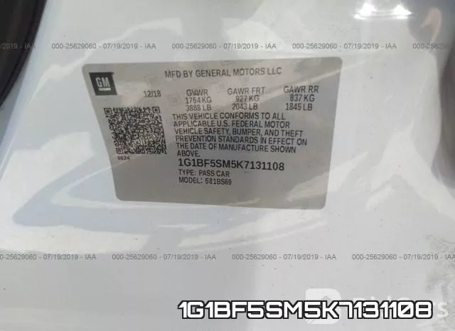 1G1BF5SM5K7131108 фото 9