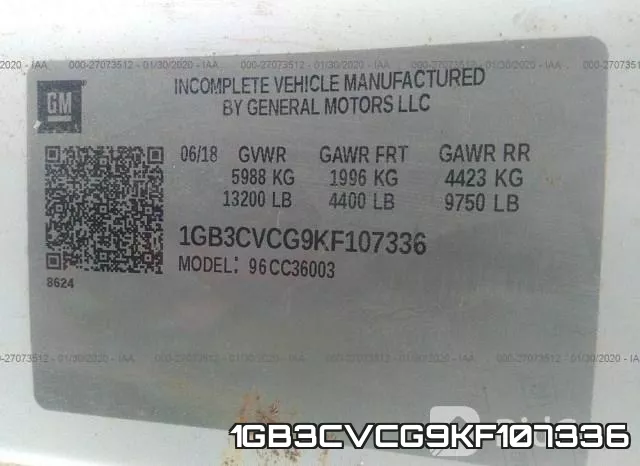 1GB3CVCG9KF107336 фото 10