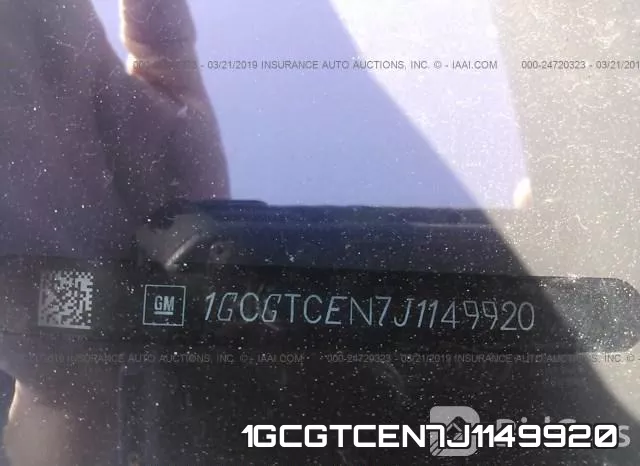 1GCGTCEN7J1149920 фото 10