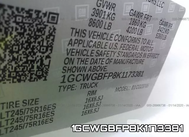 1GCWGBFP8K1173381 фото 10