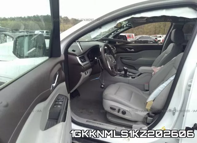 1GKKNMLS1KZ202606 фото 5