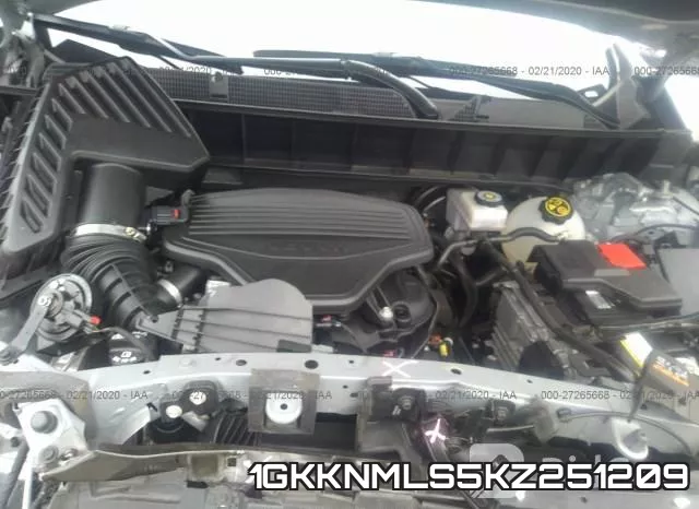 1GKKNMLS5KZ251209 фото 2