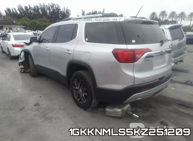 1GKKNMLS5KZ251209 фото 4