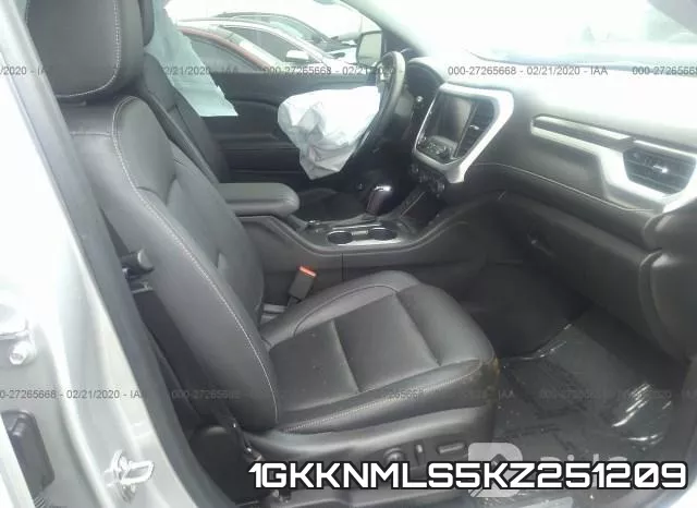 1GKKNMLS5KZ251209 фото 6