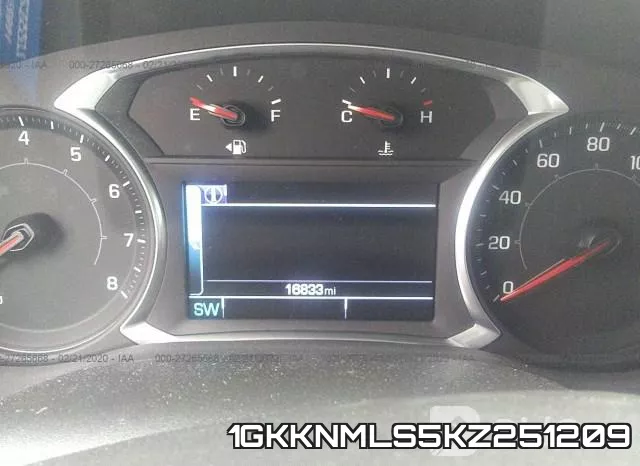 1GKKNMLS5KZ251209 фото 8