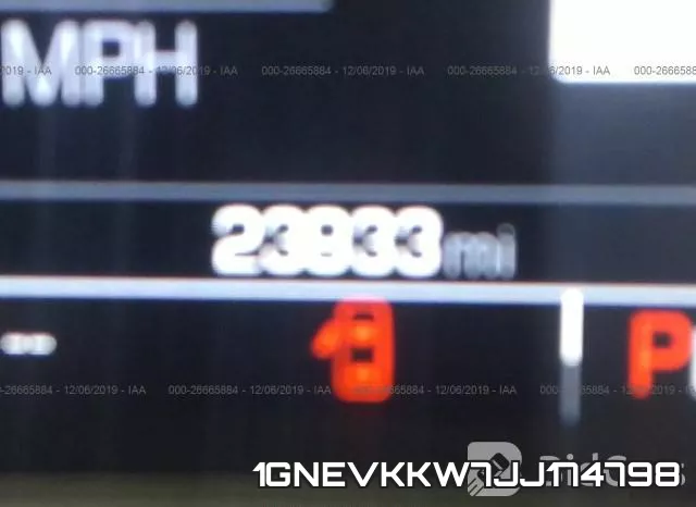1GNEVKKW7JJ174798 фото 8