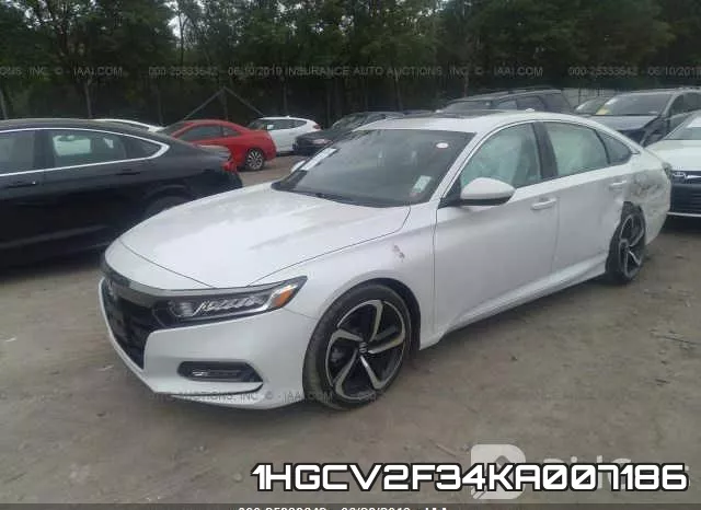 1HGCV2F34KA007186 фото 3