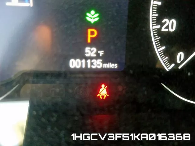 1HGCV3F51KA016368 фото 9