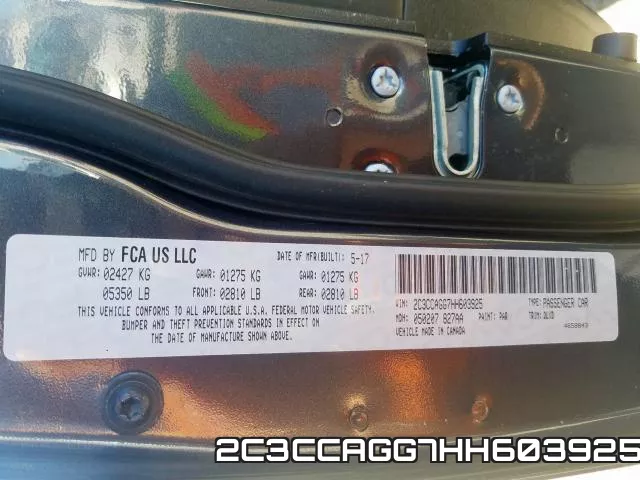 2C3CCAGG7HH603925 фото 2