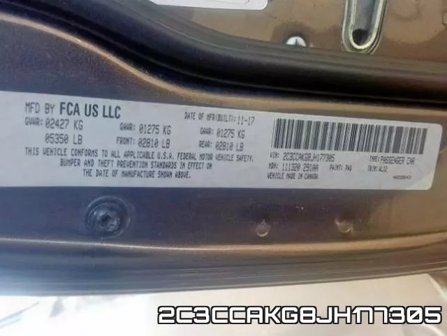 2C3CCAKG8JH177305 фото 2