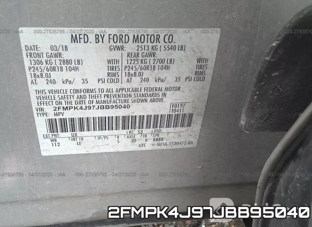 2FMPK4J97JBB95040 фото 10