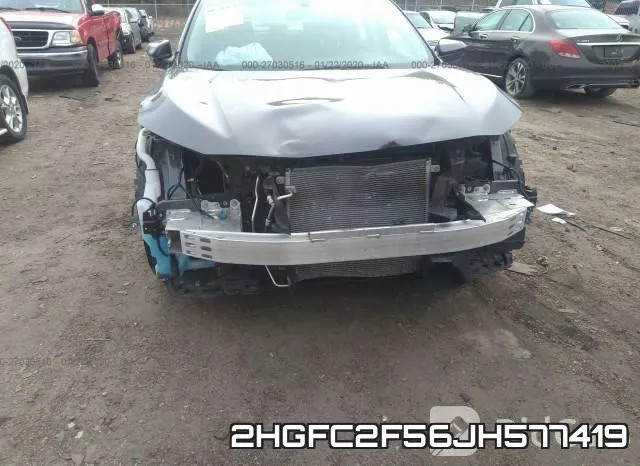 2HGFC2F56JH577419 фото 7