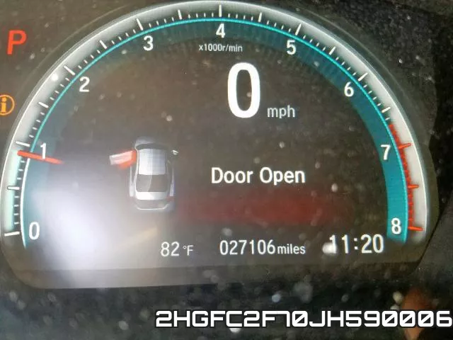 2HGFC2F70JH590006 фото 9