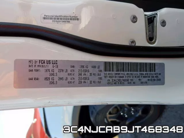3C4NJCAB9JT468348 фото 2