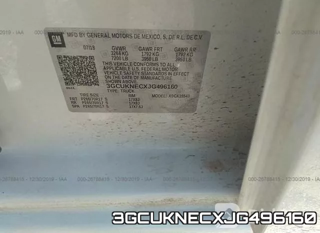 3GCUKNECXJG496160 фото 10