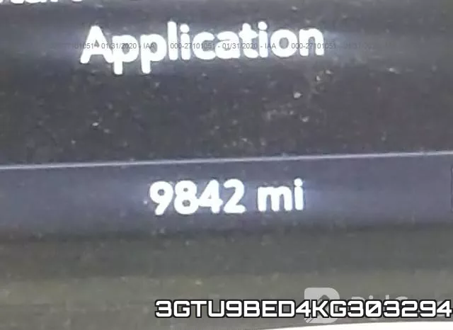 3GTU9BED4KG303294 фото 7
