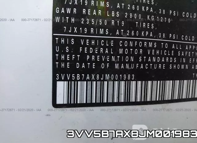 3VV5B7AX8JM001983 фото 7