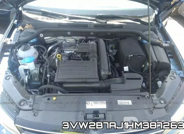 3VW2B7AJ1HM387263 фото 2