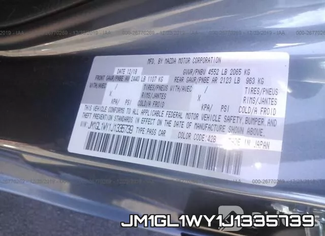 JM1GL1WY1J1335739 фото 10