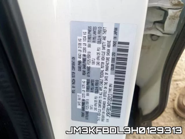 JM3KFBDL3H0129313 фото 2