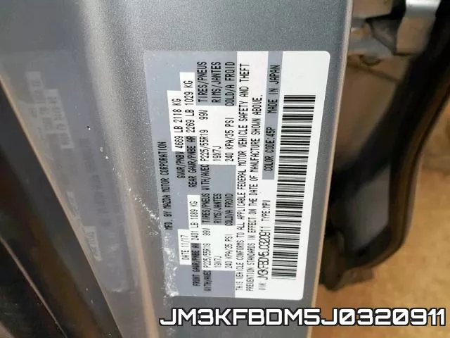 JM3KFBDM5J0320911 фото 2
