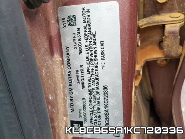 KL8CB6SA1KC720336 фото 2