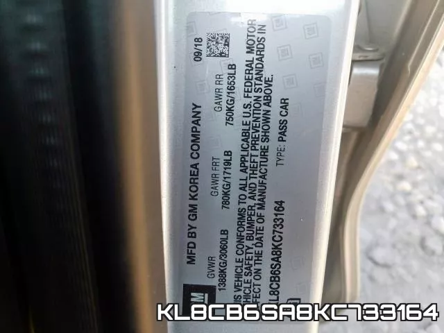 KL8CB6SA8KC733164 фото 2