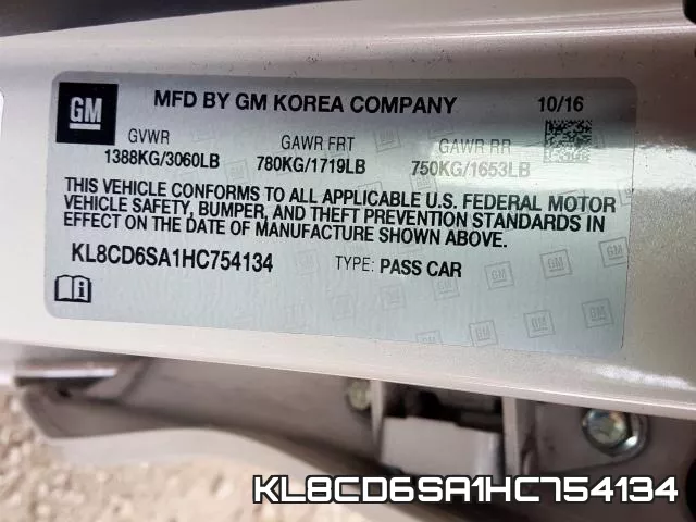 KL8CD6SA1HC754134 фото 2