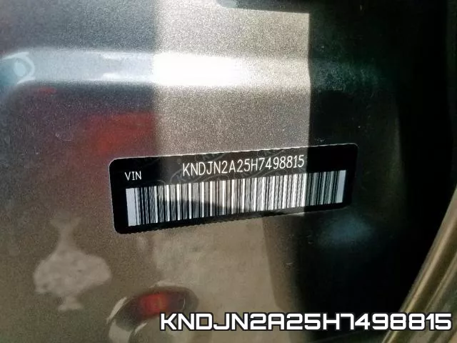 KNDJN2A25H7498815 фото 2