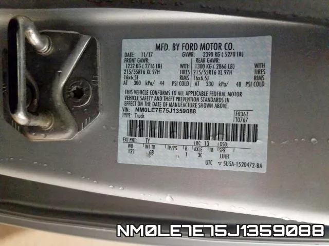 NM0LE7E75J1359088 фото 2