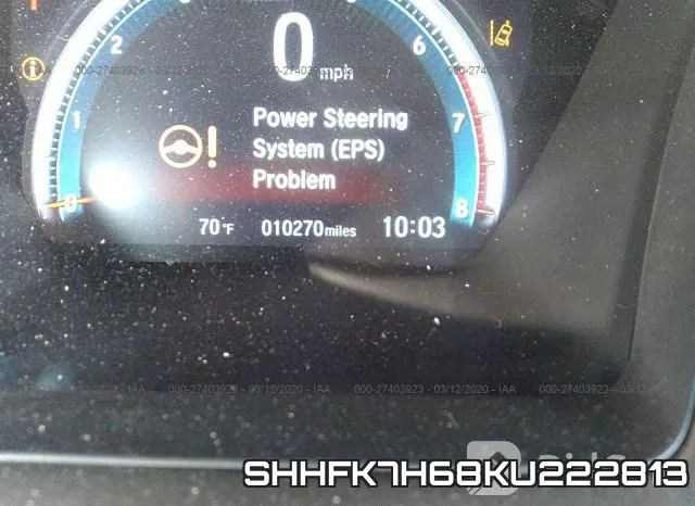 SHHFK7H68KU222813 фото 8