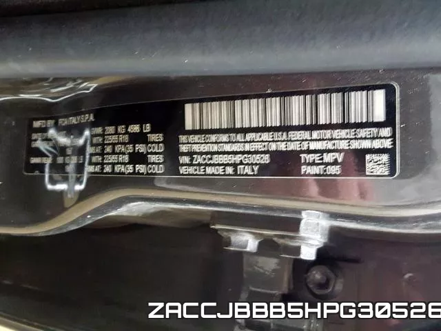 ZACCJBBB5HPG30526 фото 2